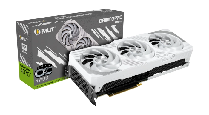 PALIT RTX 4070 Ti GamingPro White OC 12GB