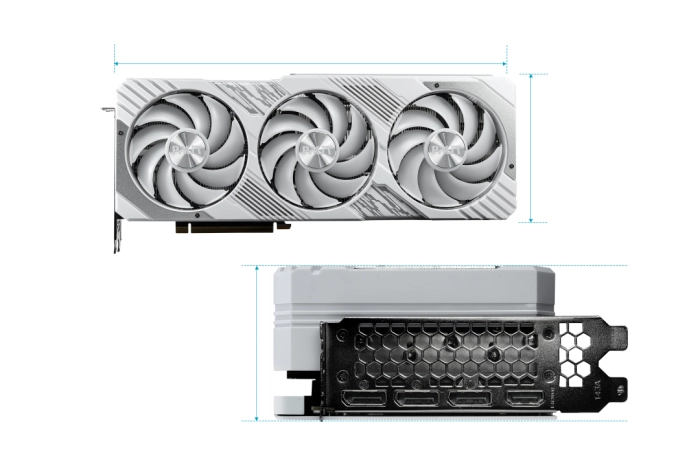 PALIT RTX 4070 Ti GamingPro White OC 12GB