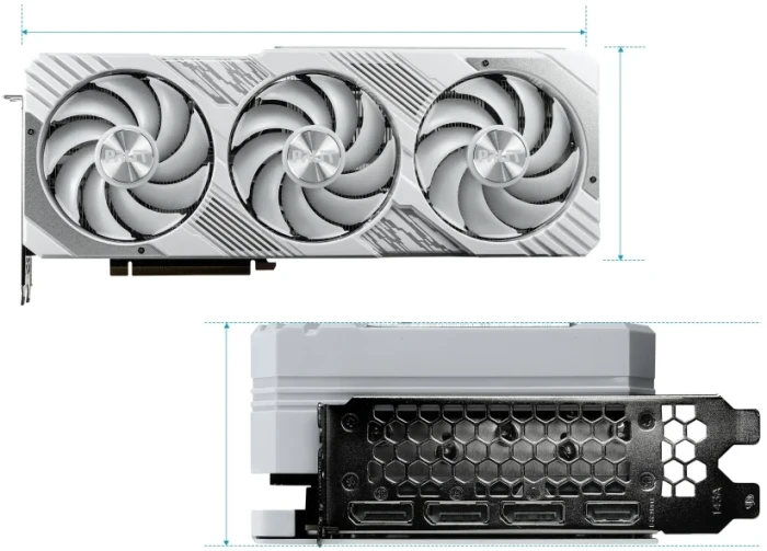 Palit RTX 4070 Ti SUPER GamingPro White OC 16G