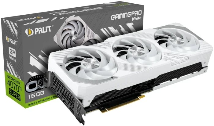 Palit RTX 4070 Ti SUPER GamingPro White OC 16G