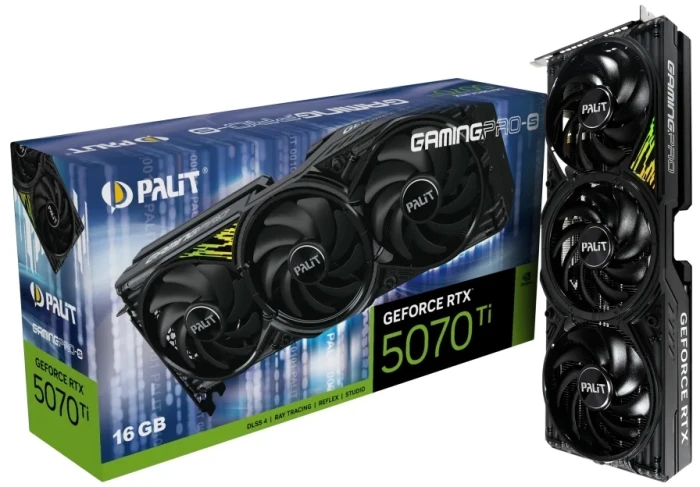PALIT RTX 5070 Ti GamingPro-S 16GB