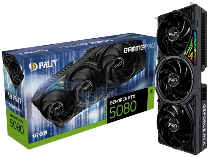 PALIT RTX 5080 GamingPro 16GB