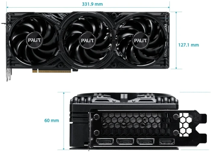 PALIT RTX 5080 GamingPro OC 16GB