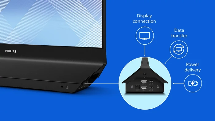 PHILIPS 2-screens 24B2D5300 23.8" IPS