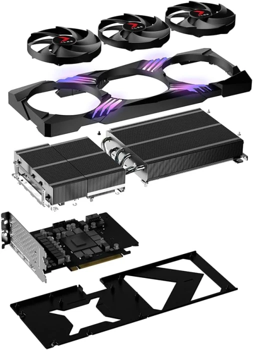 PNY RTX 4070 Ti Super 16GB VERTO RGB OC Triple Fan