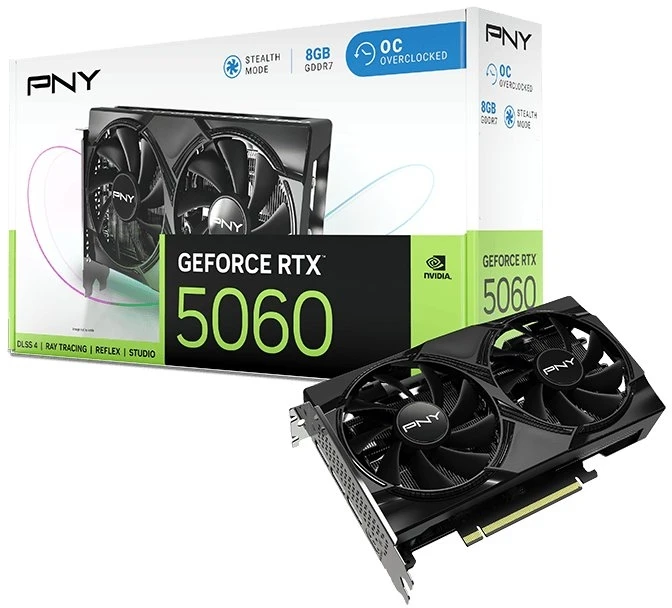 PNY RTX 5060 8GB Dual Fan OC