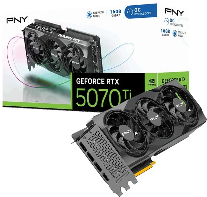 PNY RTX 5070 Ti 16GB Triple Fan OC