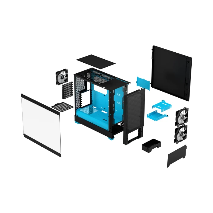 FRACTAL DESIGN POP AIR RGB CYAN CORE