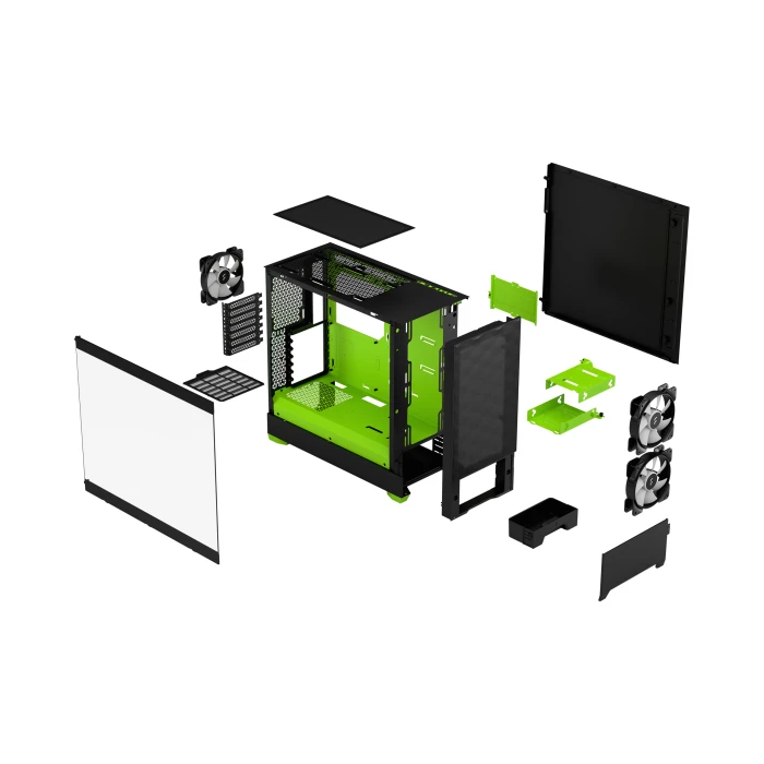 FRACTAL DESIGN POP AIR RGB GREEN CORE