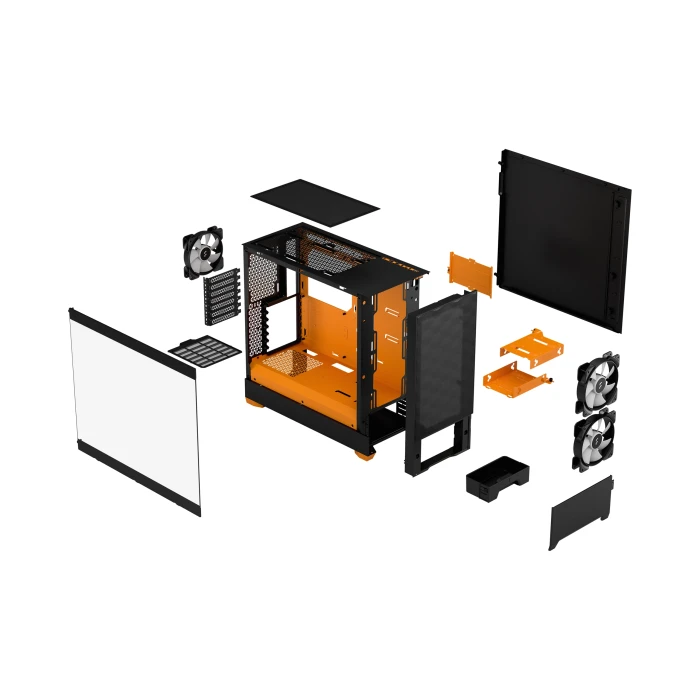 FRACTAL DESIGN POP AIR RGB ORANGE CORE