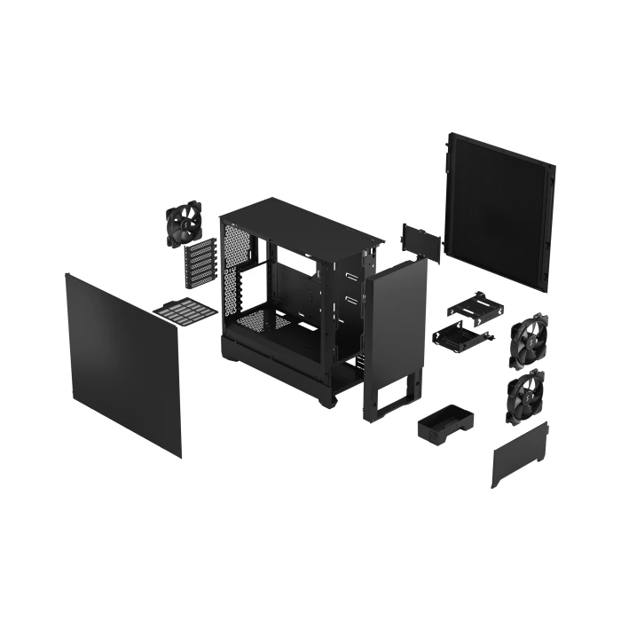 FRACTAL DESIGN POP SILENT BLACK SOLID