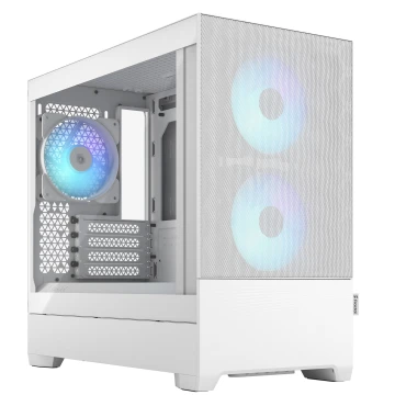 FRACTAL DESIGN POP MINI AIR RGB WHITE TG Clear