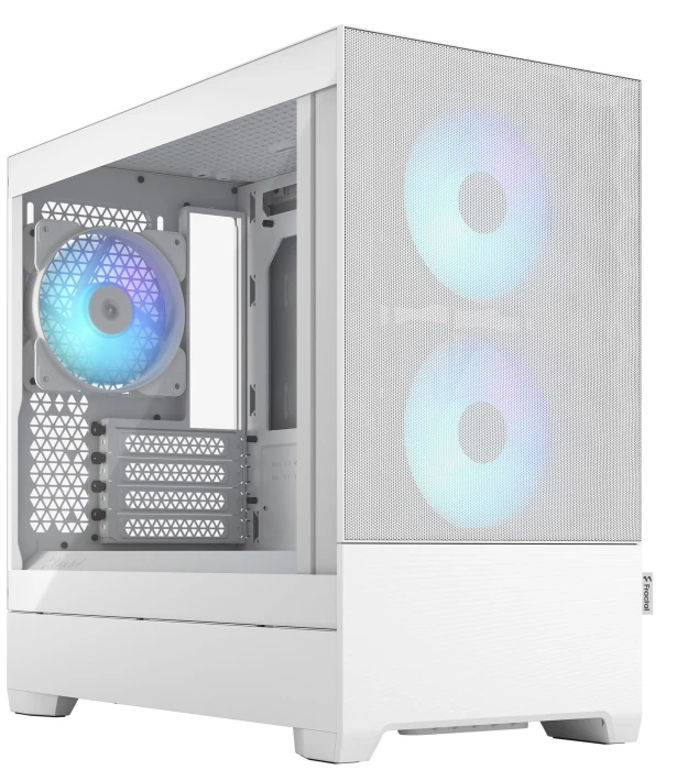 FRACTAL DESIGN POP MINI AIR RGB WHITE TG Clear