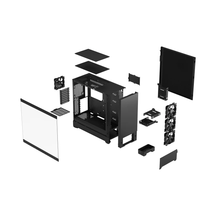 FRACTAL DESIGN POP XL SILENT BLACK TG Clear