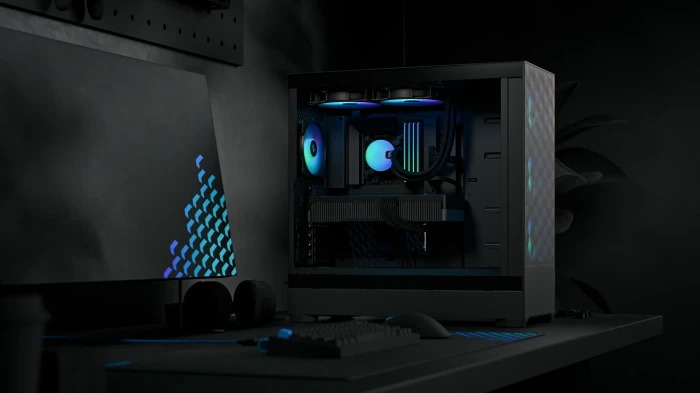 FRACTAL DESIGN Pop XL Air RGB Black TG Clear