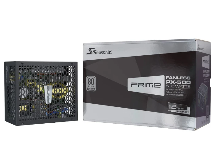 Seasonic PRIME Fanless SSR-500PL PLATINUM 500W