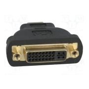 VCom Адаптер Adapter HDMI M/DVI-D F 24+1 - CA311