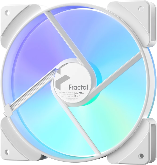 FRACTAL DESIGN Prisma AL-14 PWM White RGB