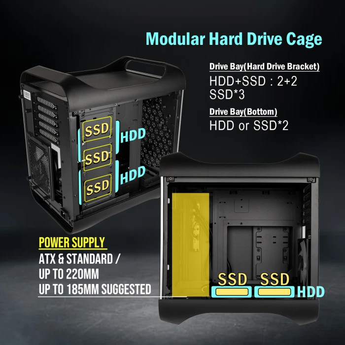 BitFenix PRODIGY M2022 ARGB BLACK