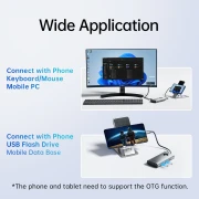 Orico Docking Station PW11-5P-GY-EP - HDMI, USB3.0 x1, USB2.0 x1