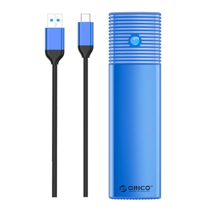 Orico кутия за диск M.2 SATA Blue