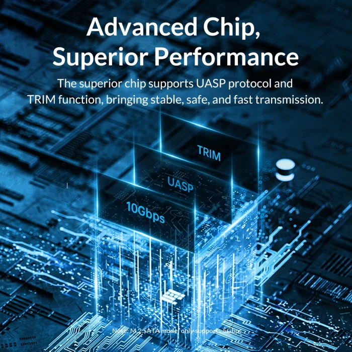 Orico кутия за диск M.2 NVMe White