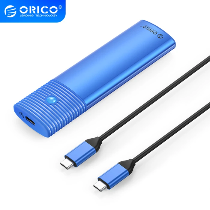 Orico  кутия за диск M.2 NVMe Blue