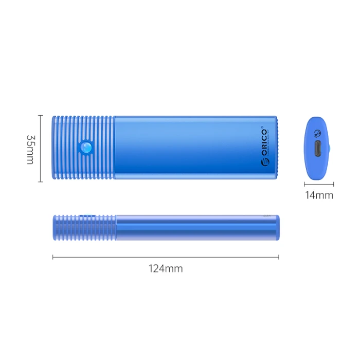 Orico  кутия за диск M.2 NVMe Blue