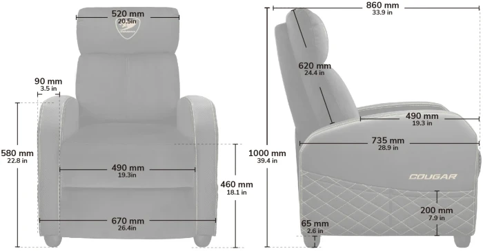 COUGAR RANGER ELITE NAVY BLUE