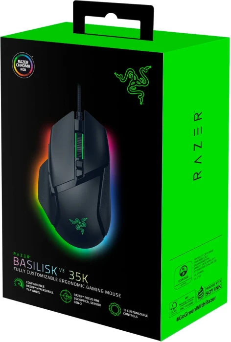 RAZER Basilisk V3 35K - Black