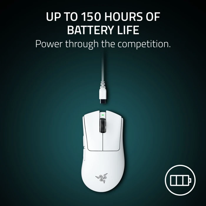 RAZER DeathAdder V4 Pro - White