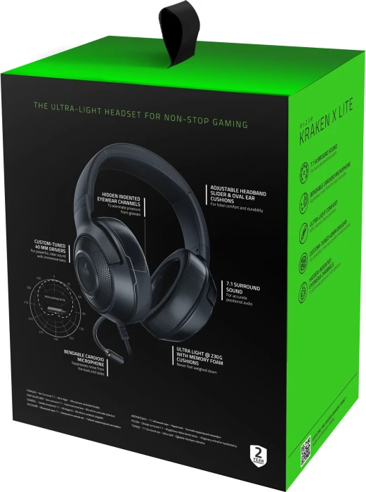 Razer Kraken X Lite