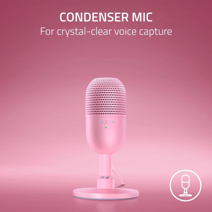 Razer Seiren V3 Mini Quartz Pink