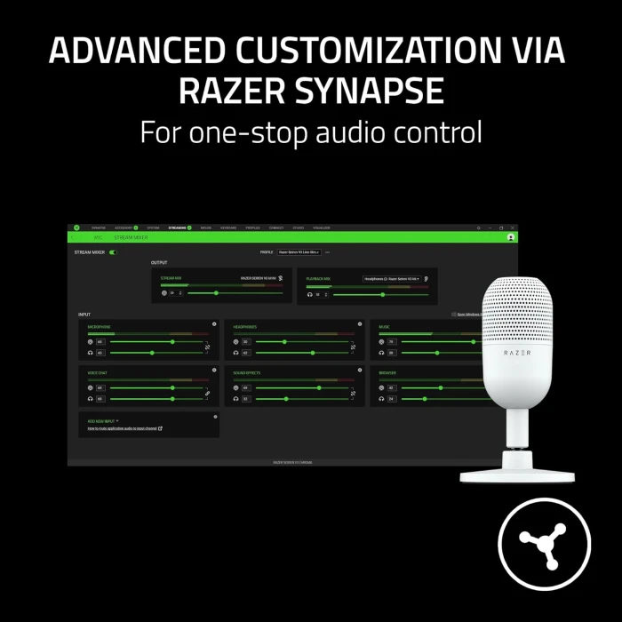 Razer Seiren V3 Mini White