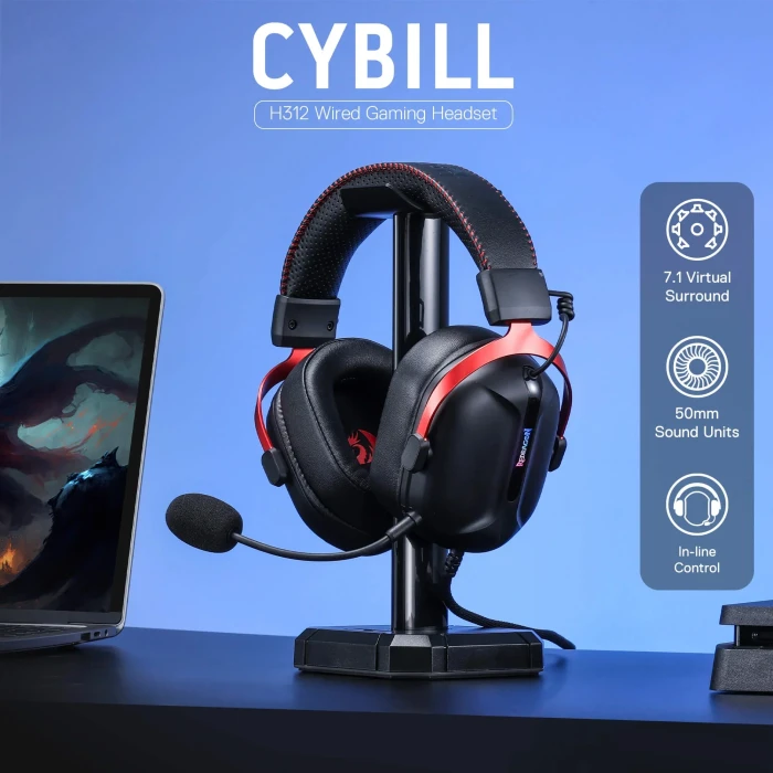 Redragon Cybill H312 Black