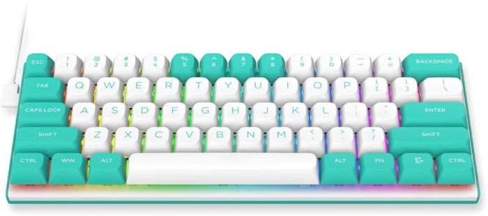 Redragon Fidd RGB K683WB White/Green