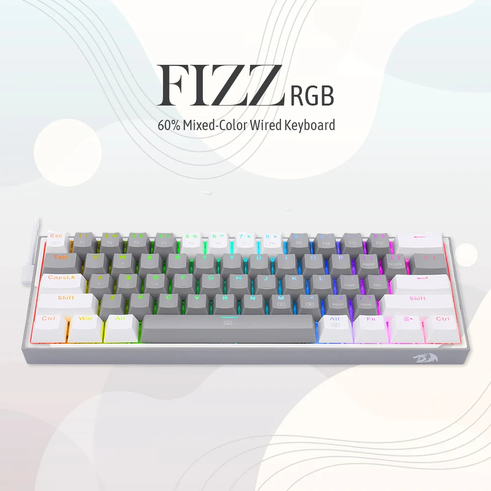 Redragon Fizz K617-RGB-GW