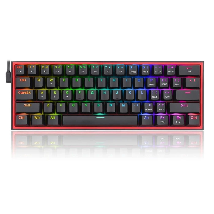 Redragon Fizz K617-RGB_RD черна
