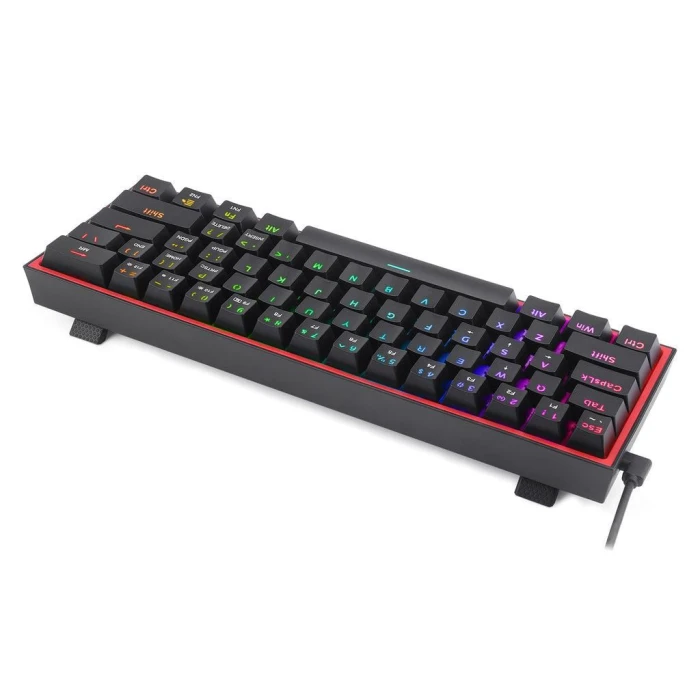 Redragon Fizz K617-RGB_RD черна