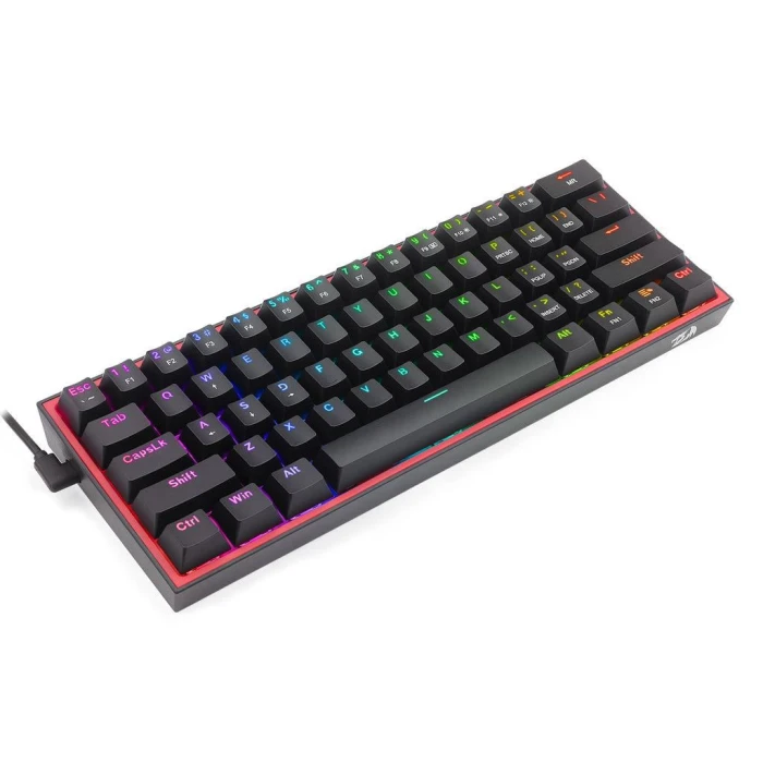 Redragon Fizz K617-RGB_RD черна