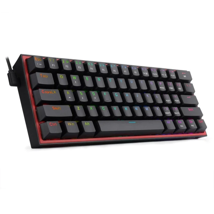Redragon Fizz K617-RGB_RD черна