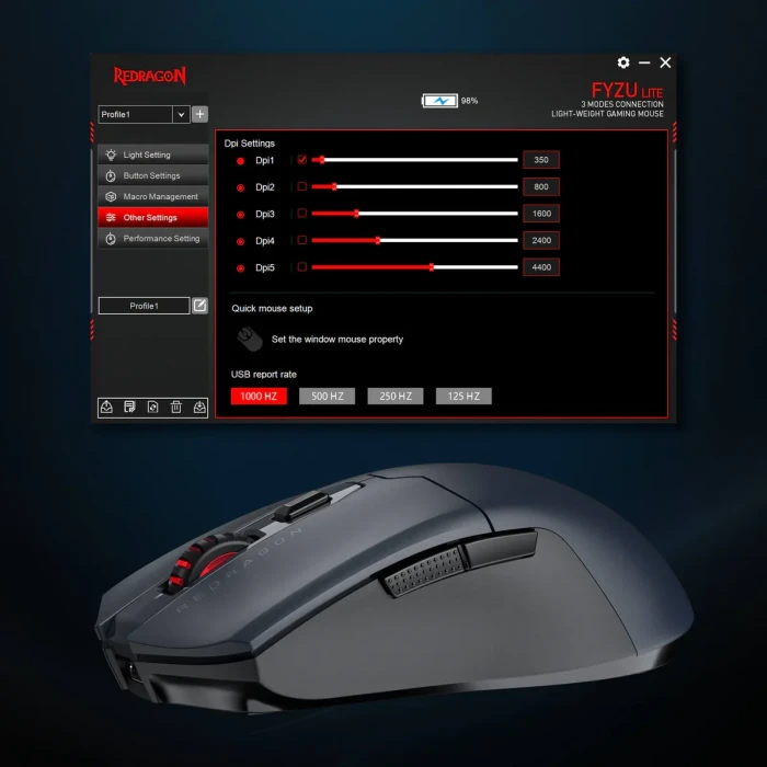 Redragon Fyzu Lite M995GB