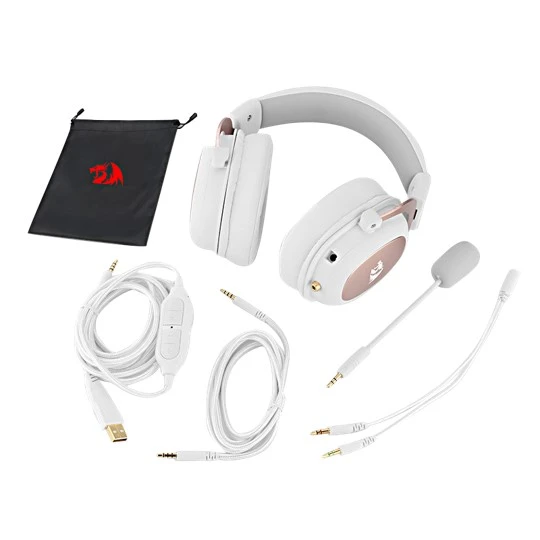 Redragon H510W-RGB Zeus X White