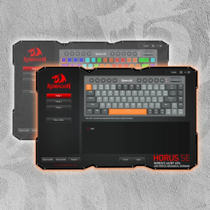 Redragon Horus SE K609GG-RGB-PRO