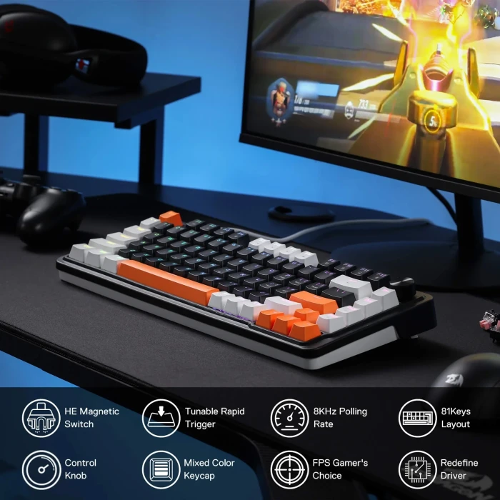 Redragon Landshaker K714BWO-RGB