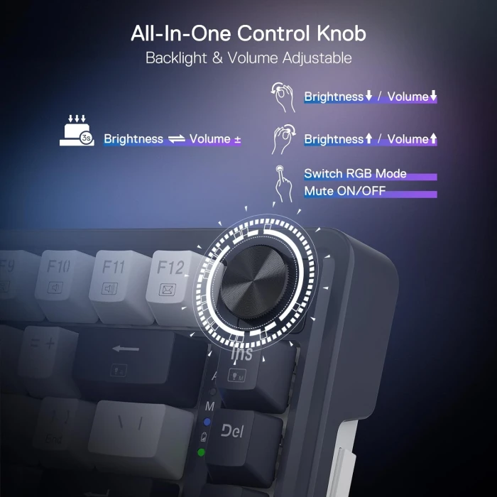 Redragon UCAL K673 PRO Abyssal Blue
