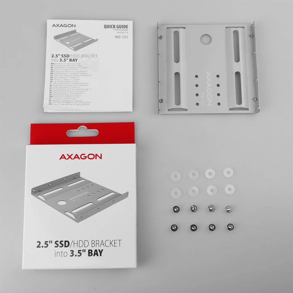 AXAGON RHD-125S 3.5" for 1x 2.5"