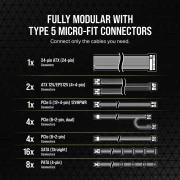 Corsair RM1200x Shift GOLD 1200W