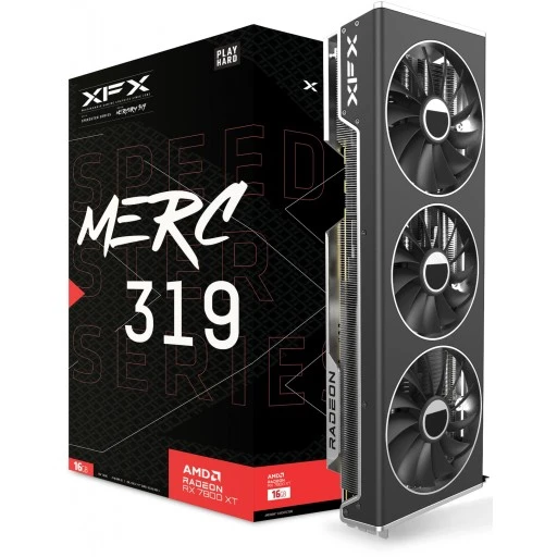 XFX RX 7800 XT BLACK Speedster MERC 319