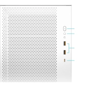 FSP CMT580B Mesh TG Черна